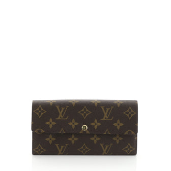 Louis Vuitton Sarah Wallet Limited Edition Monogram Canvas  Brown 4581210
