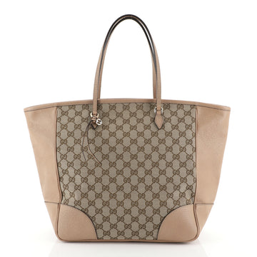Gucci Bree Tote GG Canvas Medium Brown 458136