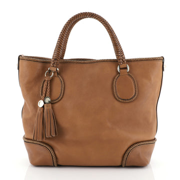 Gucci Marrakech Top Handle Tote Leather Medium
