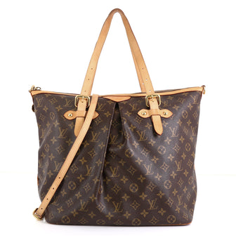 Louis Vuitton Palermo Handbag Monogram Canvas GM