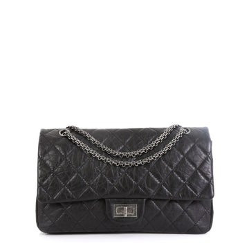 Chanel Reissue 2.55 Flap Bag Quilted Aged Calfskin 227 Black 458881