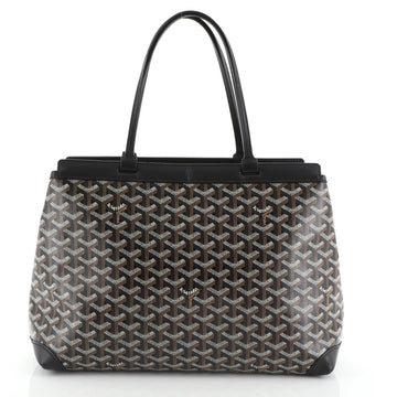 Goyard Bellechasse Bag Coated Canvas PM Black 458974