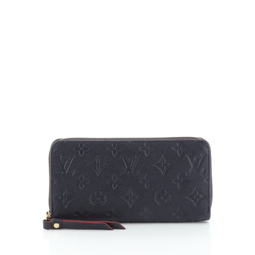 Louis Vuitton Zippy Wallet Monogram Empreinte Leather 