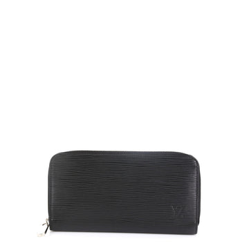 Louis Vuitton Zippy Wallet Epi Leather Black 45922105
