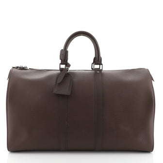 Louis Vuitton Keepall Bag Epi Leather 45 Brown 45922174