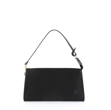 Louis Vuitton Pochette Accessoires Epi Leather Black 45922193