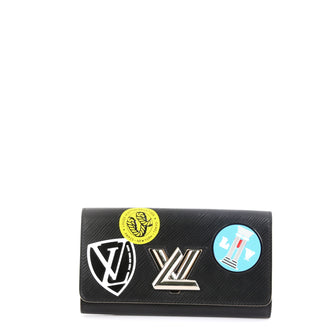 Louis Vuitton Twist Wallet Limited Edition World Tour Epi Leather 