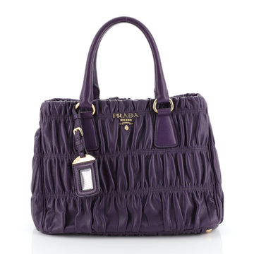 Prada Gaufre Tote Nappa Leather Small