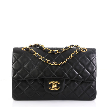 Chanel Vintage Square Classic Flap Bag Quilted Lambskin Small