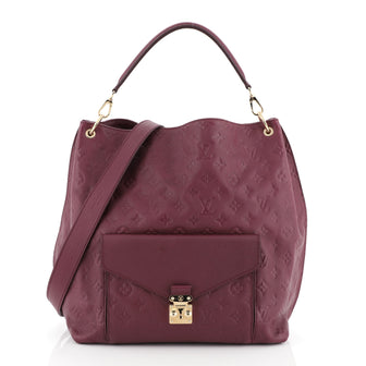 Louis Vuitton Metis Hobo Monogram Empreinte Leather Purple 45922229
