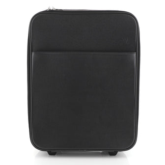 Louis Vuitton Pegase Luggage Taiga Leather 45 Black 45922251