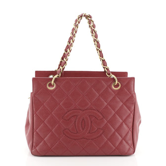 Chanel Petite Timeless Tote Quilted Caviar Pink 45922280