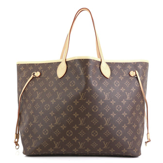 Louis Vuitton Neverfull NM Tote Monogram Canvas GM