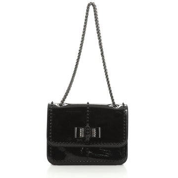 Christian Louboutin Sweet Charity Crossbody Bag Spiked Patent Medium