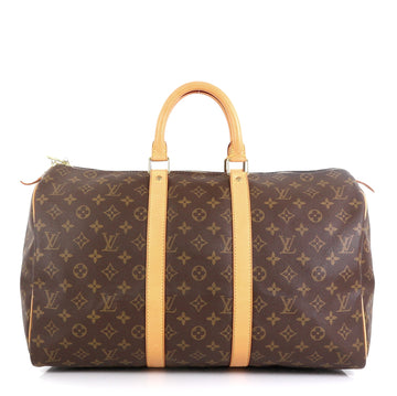 Louis Vuitton Keepall Bag Monogram Canvas 45 Brown 4592250