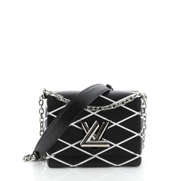 Louis Vuitton Twist Handbag Limited Edition Malletage Epi Leather PM