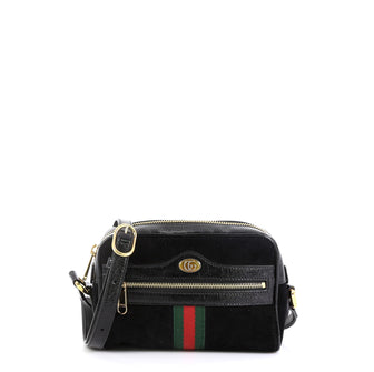 Gucci Ophidia Shoulder Bag Suede Mini