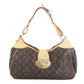 Louis Vuitton City Handbag Monogram Etoile GM Brown 4596913