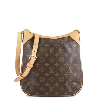 Louis Vuitton Odeon Handbag Monogram Canvas PM Brown 459692