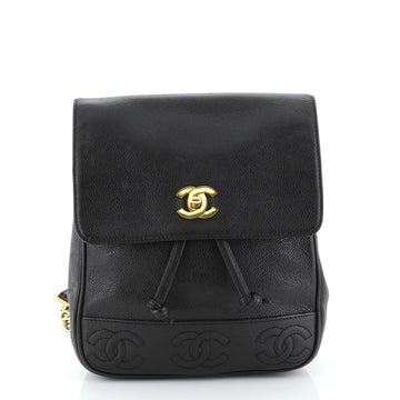 Chanel Vintage Backpack Caviar Small