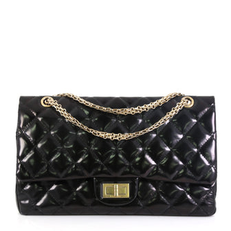 Chanel Reissue 2.55 Flap Bag Quilted Patent 227