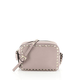 Valentino Rockstud Camera Crossbody Bag Leather 