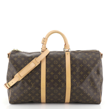Louis Vuitton Keepall Bandouliere Bag Monogram Canvas 50
