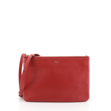 Celine Trio Crossbody Bag Leather Small