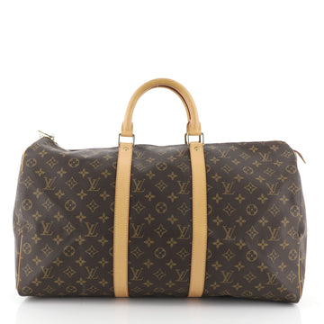 Louis Vuitton Keepall Bag Monogram Canvas 50