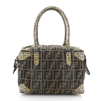 Fendi B. Mix Tote Zucca Coated Canvas Medium