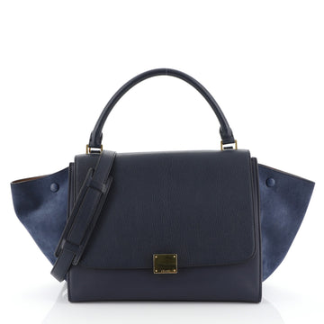 Celine Trapeze Handbag Leather Medium