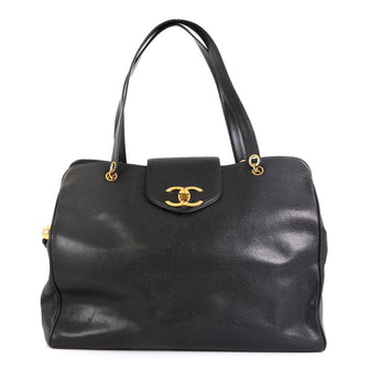 Vintage Supermodel Weekender Bag Caviar Large