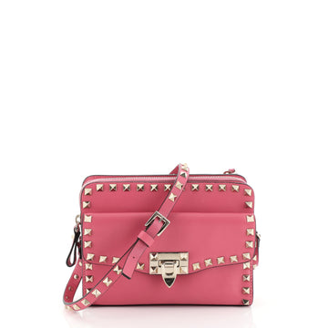 Valentino Rockstud Camera Crossbody Bag Leather 