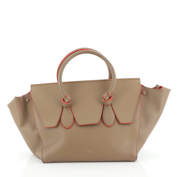 Celine Tie Knot Tote Smooth Leather Medium