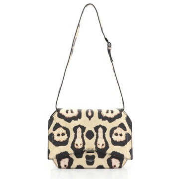 Givenchy Bow Cut Flap Bag Printed Leather Medium