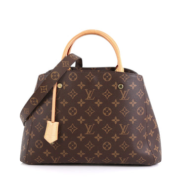 Louis Vuitton Montaigne Handbag Monogram Canvas MM