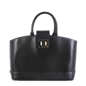 Louis Vuitton Mirabeau Handbag Epi Leather PM Black 460196