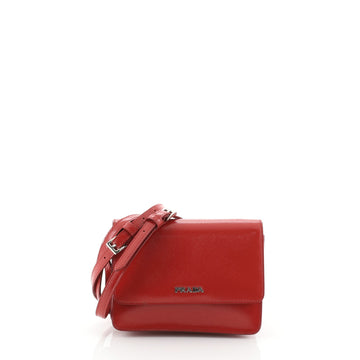 Prada Crossbody Bag Vernice Saffiano Leather Mini