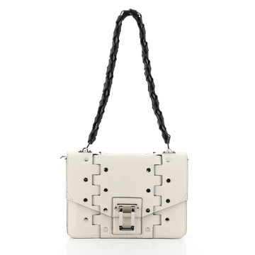 Proenza Schouler Hava Shoulder Bag Studded Patchwork Leather Medium