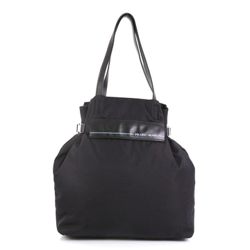 Prada Belted Logo Tote Tessuto Large