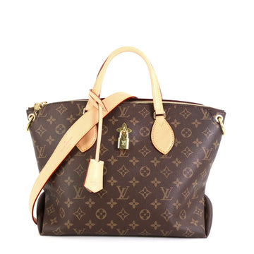 Louis Vuitton Flower Zipped Tote Monogram Canvas MM
