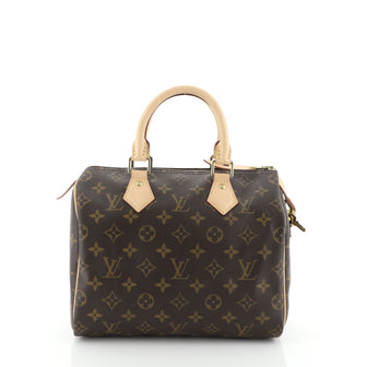 Louis Vuitton Speedy Handbag Monogram Canvas 25