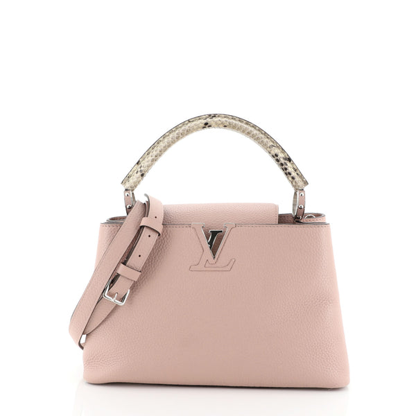 Louis Vuitton Flower Crown Capucines PM - Pink Handle Bags