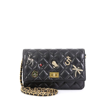 Chanel Lucky Charms Reissue Wallet on Chain Quilted Calfskin 