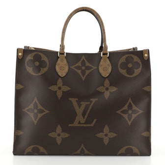 Louis Vuitton OnTheGo Tote Limited Edition Reverse Monogram Giant 
