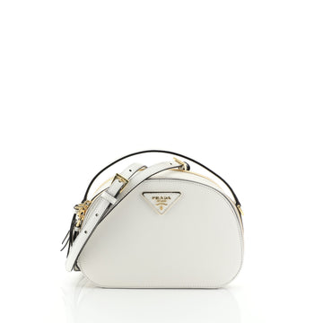 Prada Odette Top Handle Bag Saffiano Leather Small