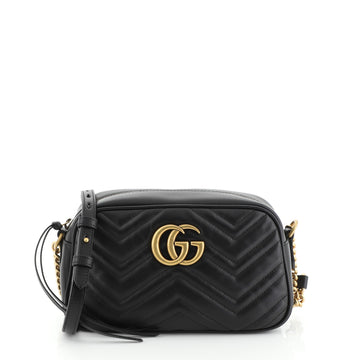 Gucci GG Marmont Shoulder Bag Matelasse Leather Small