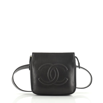 Chanel Vintage CC Waist Bag Lambskin Small
