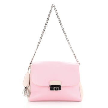 Christian Dior Diorling Shoulder Bag Leather Large