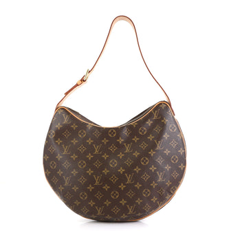 Louis Vuitton Croissant Handbag Monogram Canvas GM